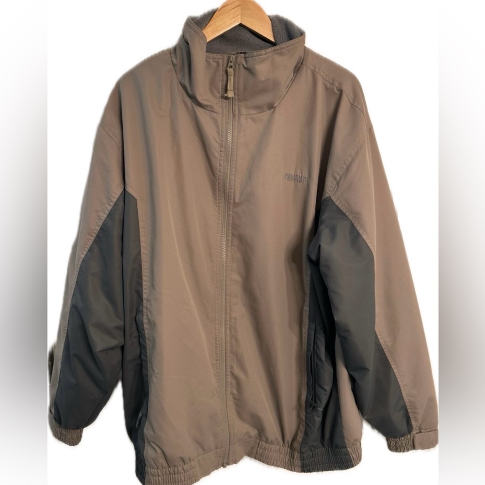 RedHead XLT Fleece Lined Waterproof Jacket Brown Taupe Gorpcore Outdoor